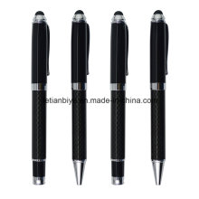 Metal Carbon Fiber Stylus Pen for Advertising (LT-Y123)